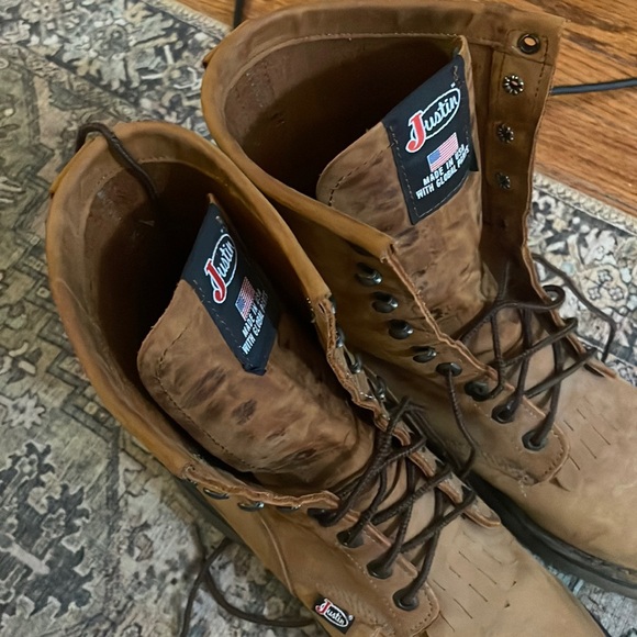 Justin Boots Other - Justin Conductor Mens 8” work boot